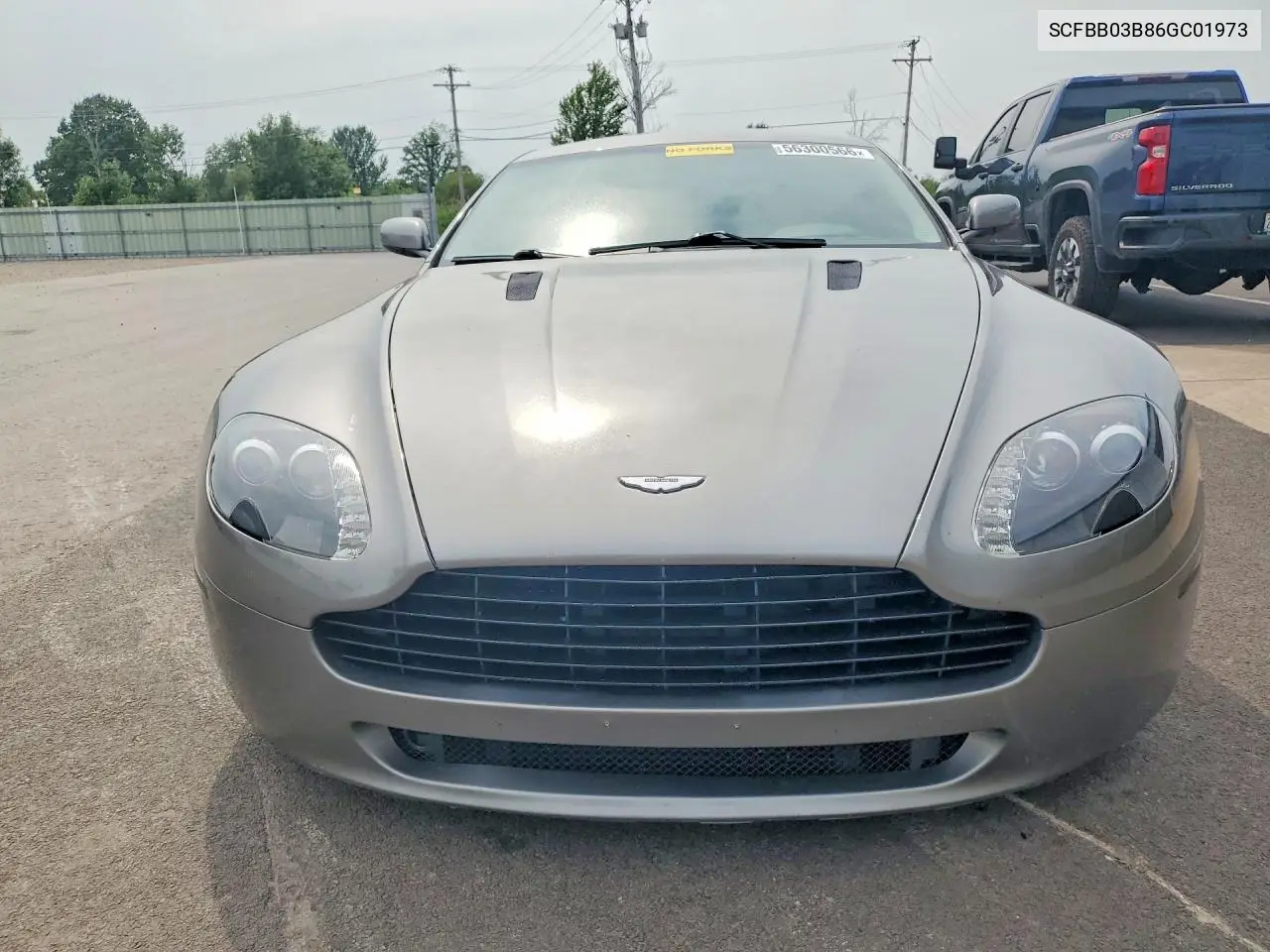 2006 Aston Martin V8 Vantage VIN: SCFBB03B86GC01973 Lot: 56300566