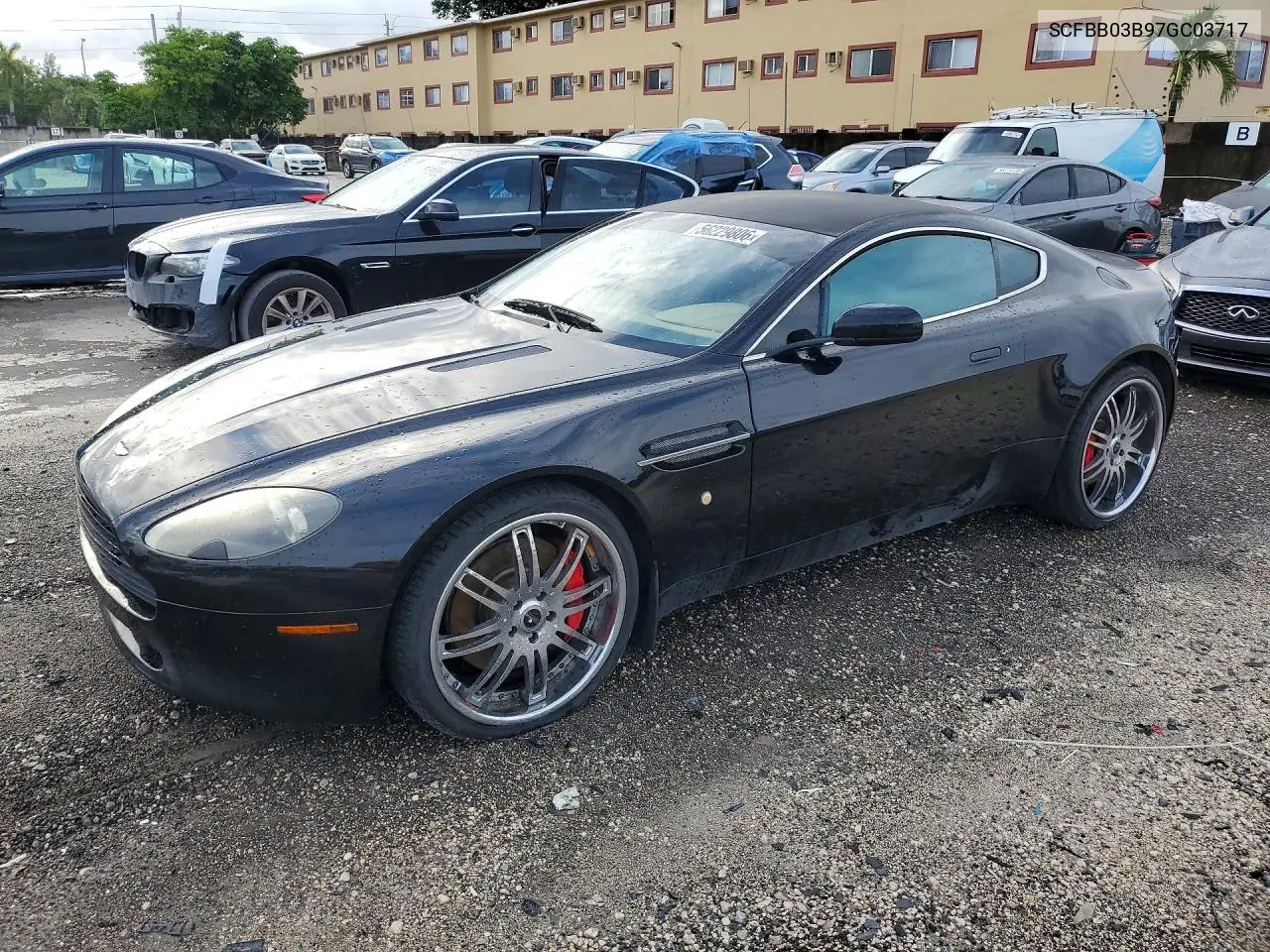2007 Aston Martin V8 Vantage VIN: SCFBB03B97GC03717 Lot: 56229806