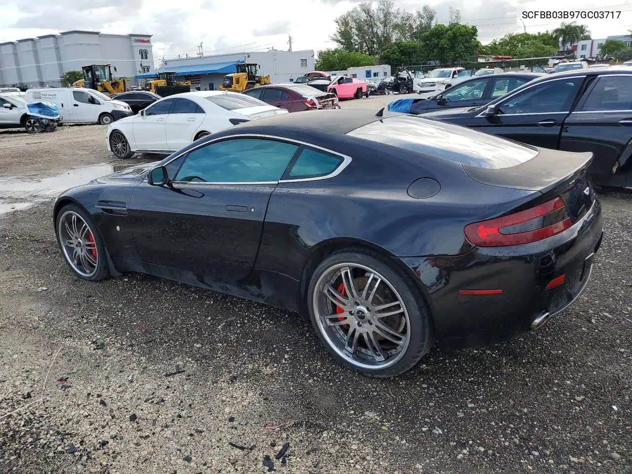 2007 Aston Martin V8 Vantage VIN: SCFBB03B97GC03717 Lot: 56229806