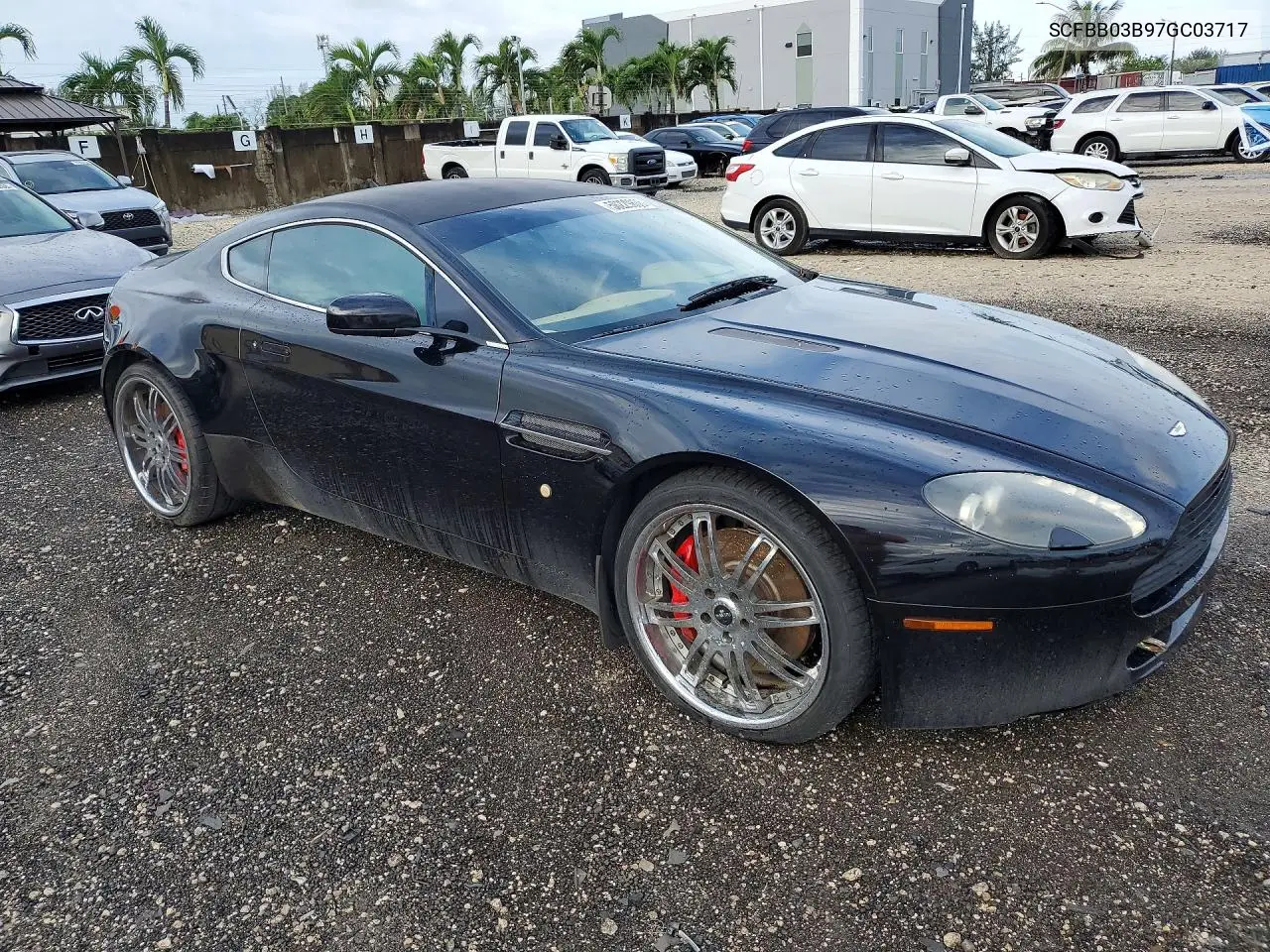 2007 Aston Martin V8 Vantage VIN: SCFBB03B97GC03717 Lot: 56229806