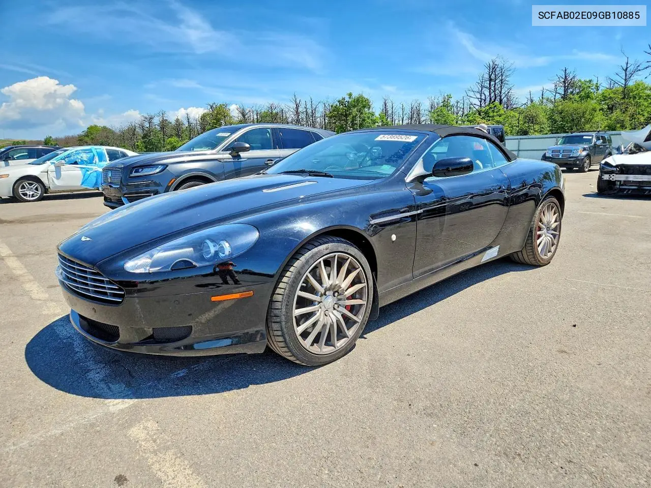 2009 Aston Martin Db9 VIN: SCFAB02E09GB10885 Lot: 57369526
