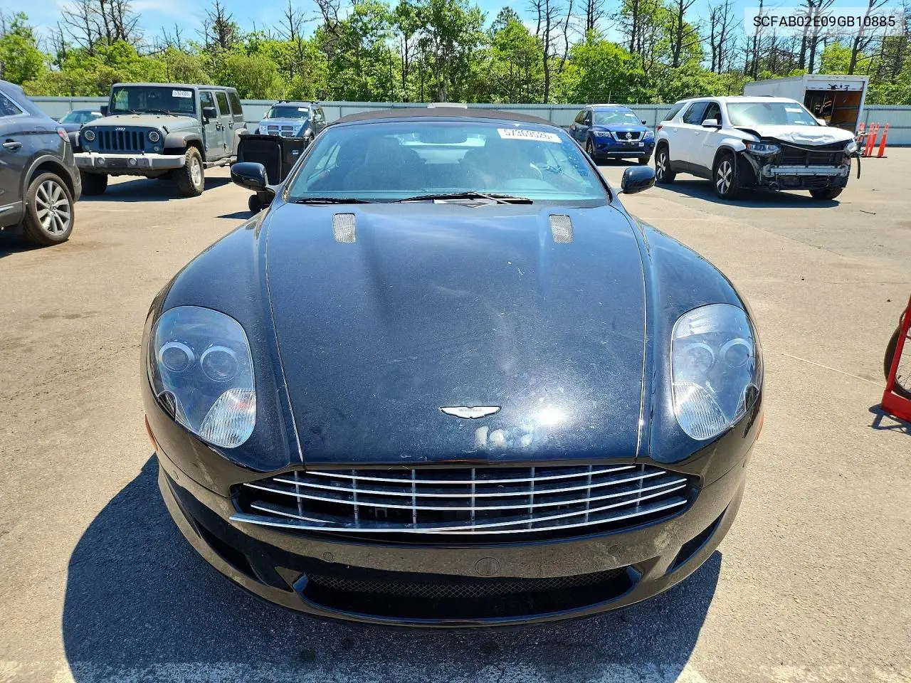 2009 Aston Martin Db9 VIN: SCFAB02E09GB10885 Lot: 57369526