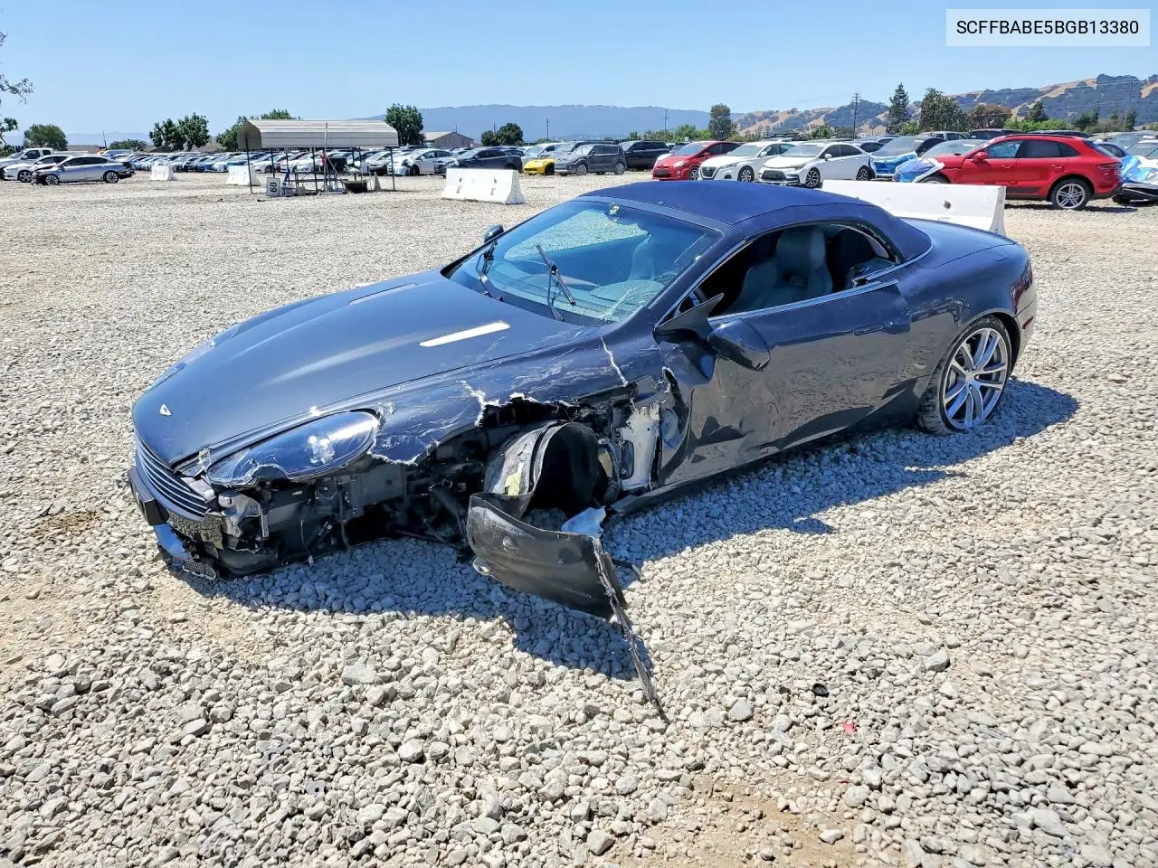 2011 Aston Martin Db9 VIN: SCFFBABE5BGB13380 Lot: 57213146