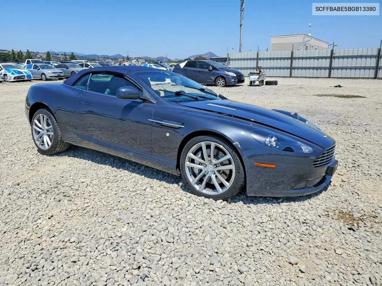 2011 Aston Martin Db9 VIN: SCFFBABE5BGB13380 Lot: 57213146