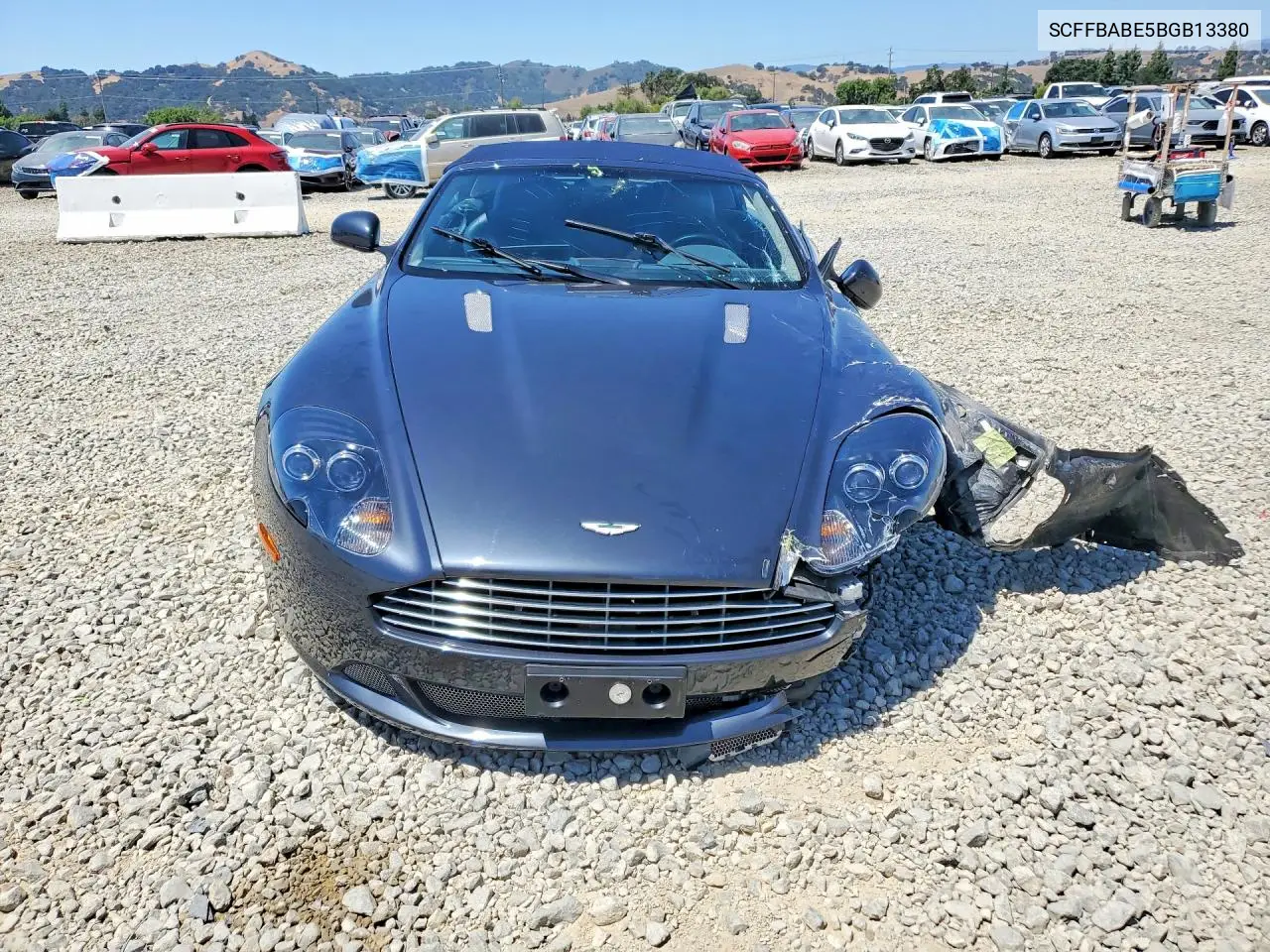 2011 Aston Martin Db9 VIN: SCFFBABE5BGB13380 Lot: 57213146