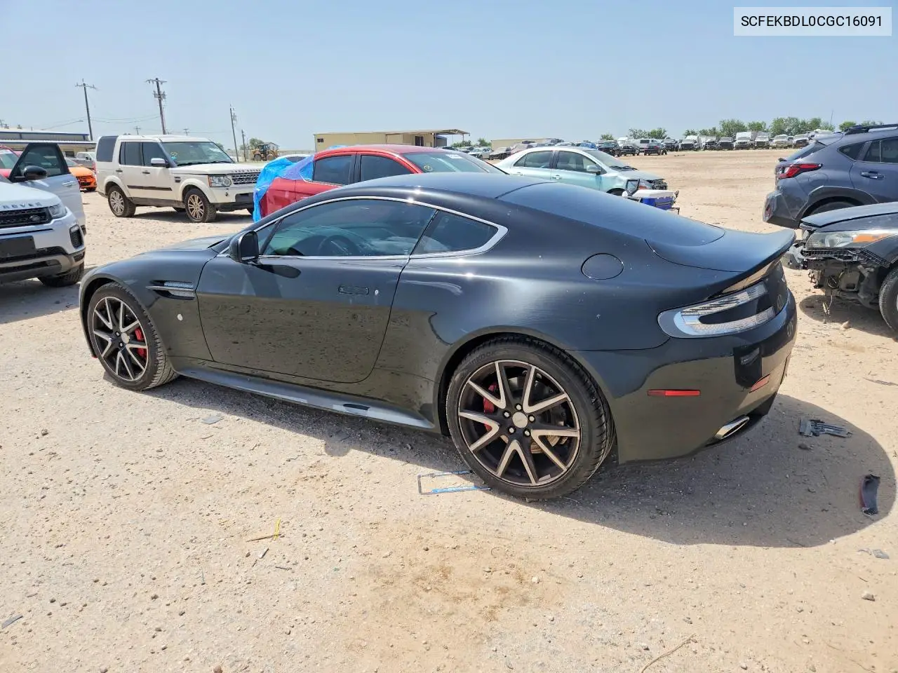 2012 Aston Martin V8 Vantage S VIN: SCFEKBDL0CGC16091 Lot: 85455175