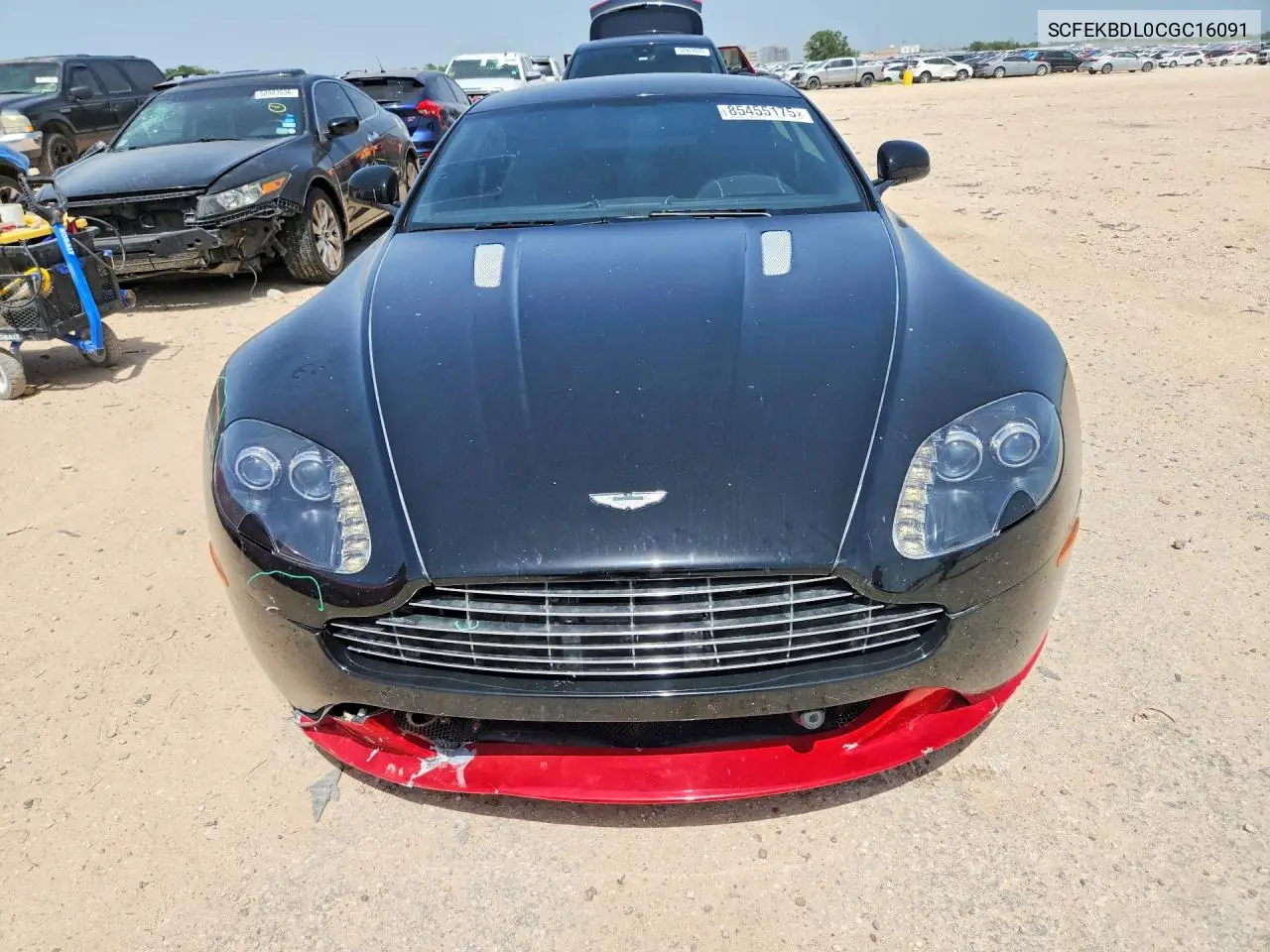 2012 Aston Martin V8 Vantage S VIN: SCFEKBDL0CGC16091 Lot: 85455175