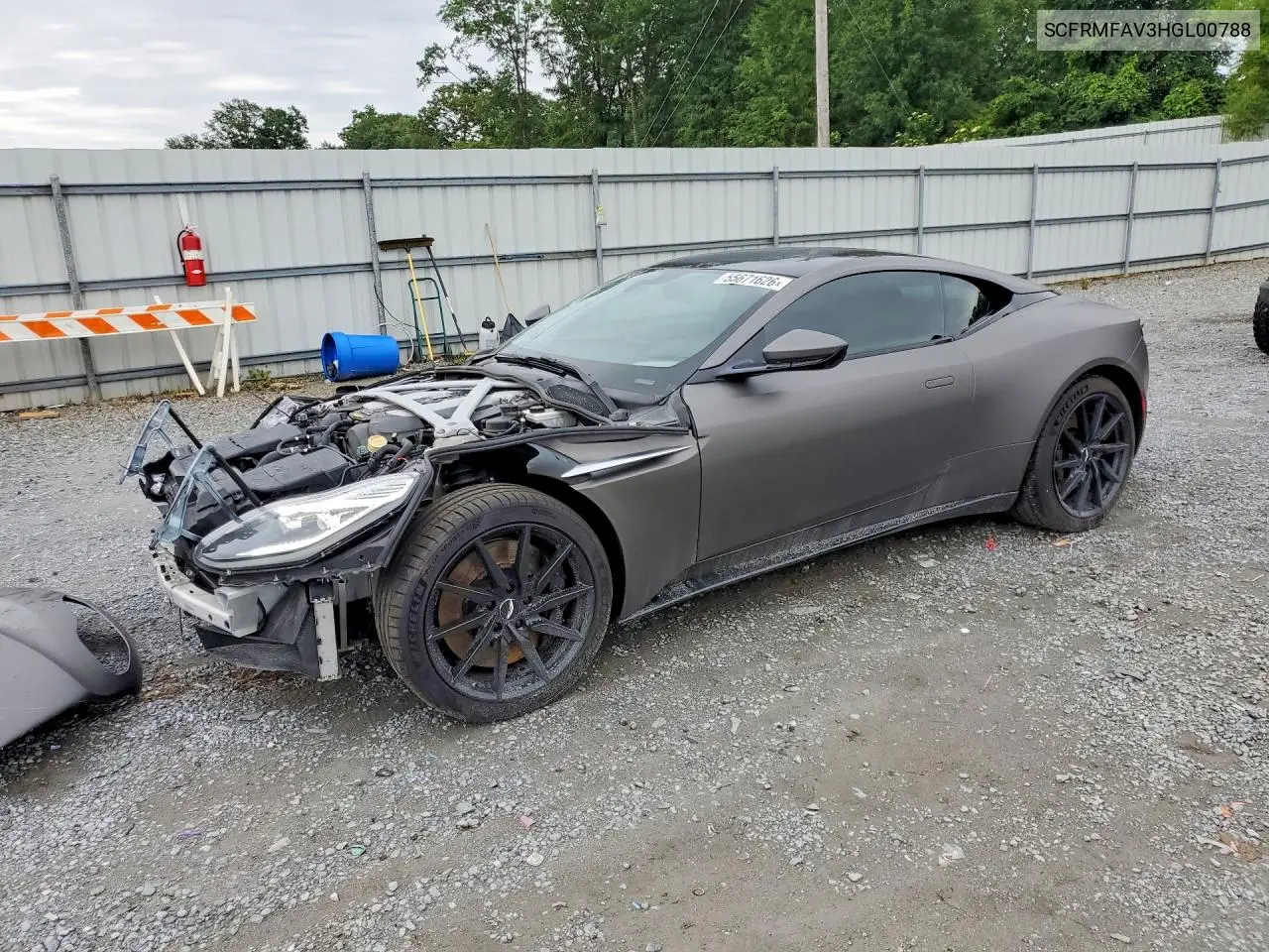 2017 Aston Martin Db11 VIN: SCFRMFAV3HGL00788 Lot: 55671626