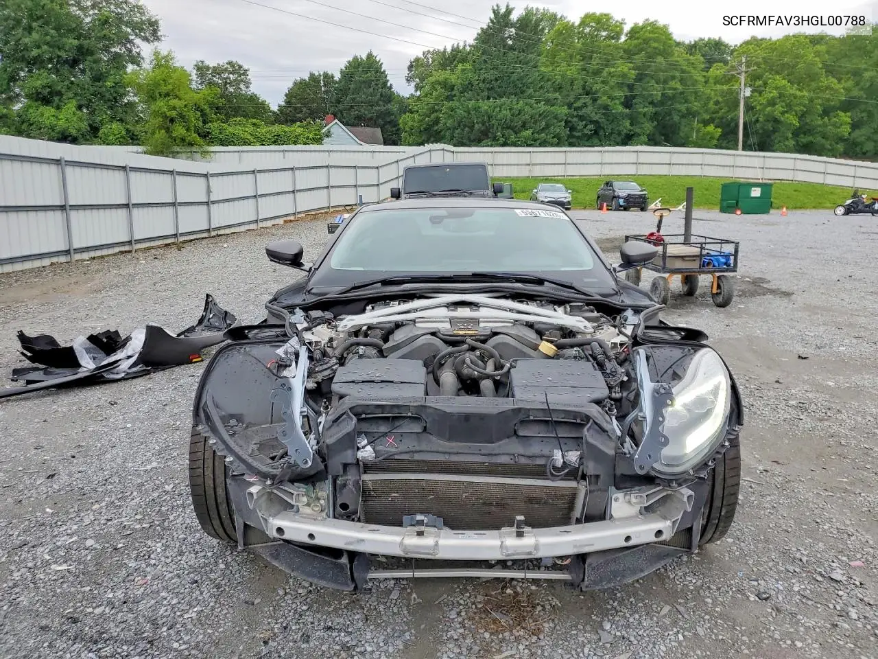 2017 Aston Martin Db11 VIN: SCFRMFAV3HGL00788 Lot: 55671626