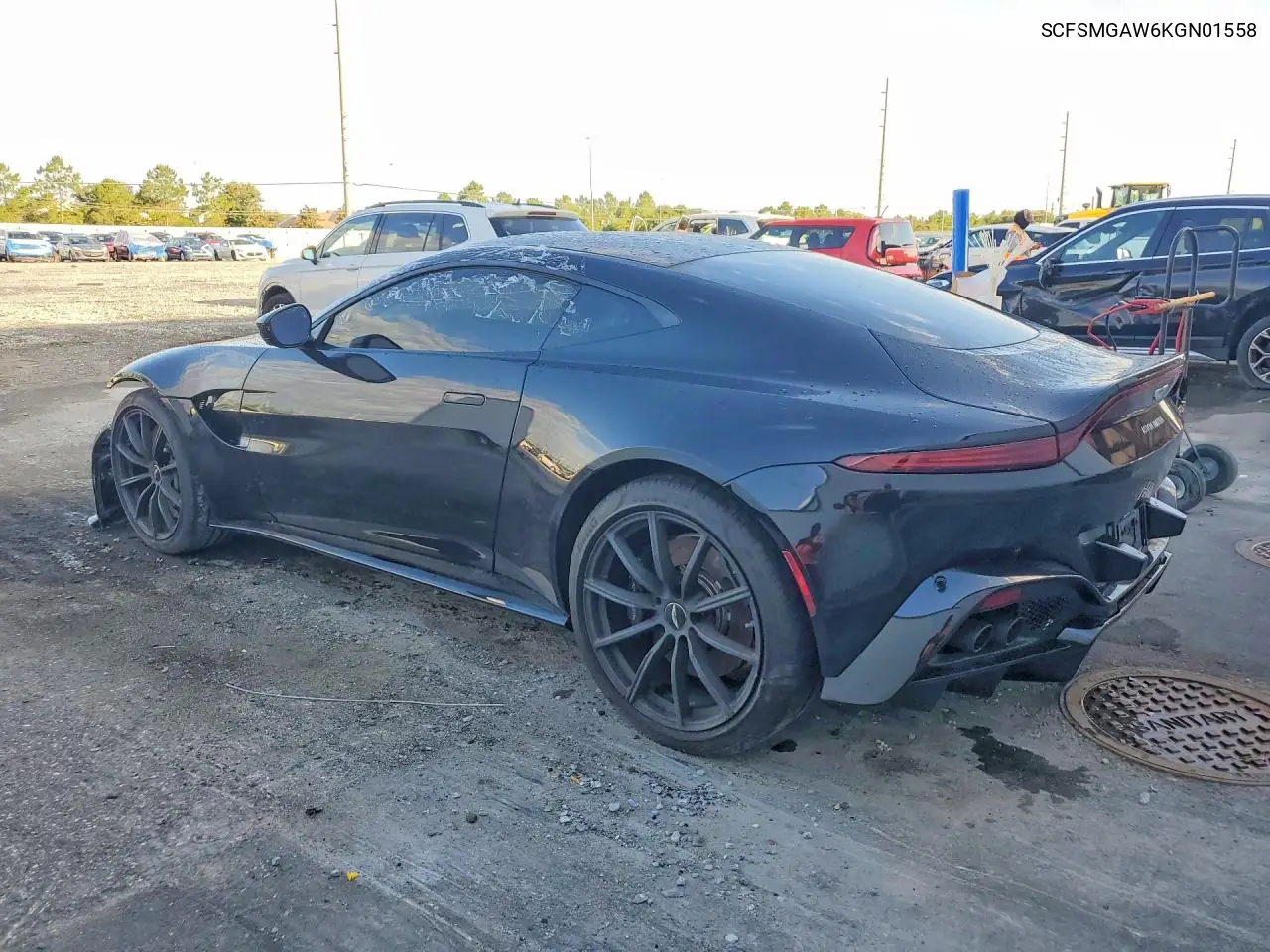 2019 Aston Martin Vantage VIN: SCFSMGAW6KGN01558 Lot: 57000456