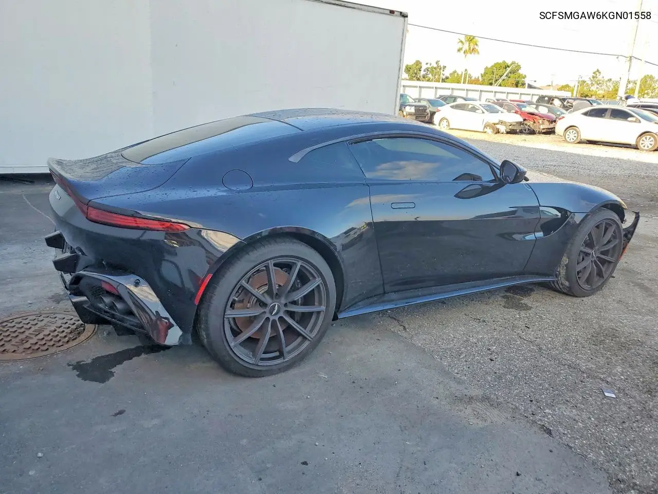 2019 Aston Martin Vantage VIN: SCFSMGAW6KGN01558 Lot: 57000456