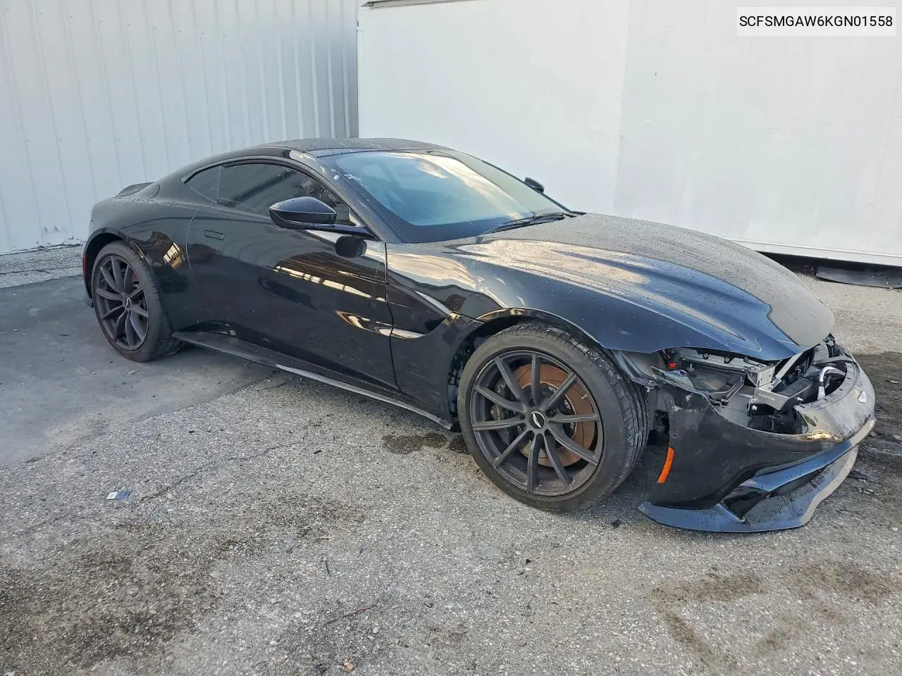 2019 Aston Martin Vantage VIN: SCFSMGAW6KGN01558 Lot: 57000456
