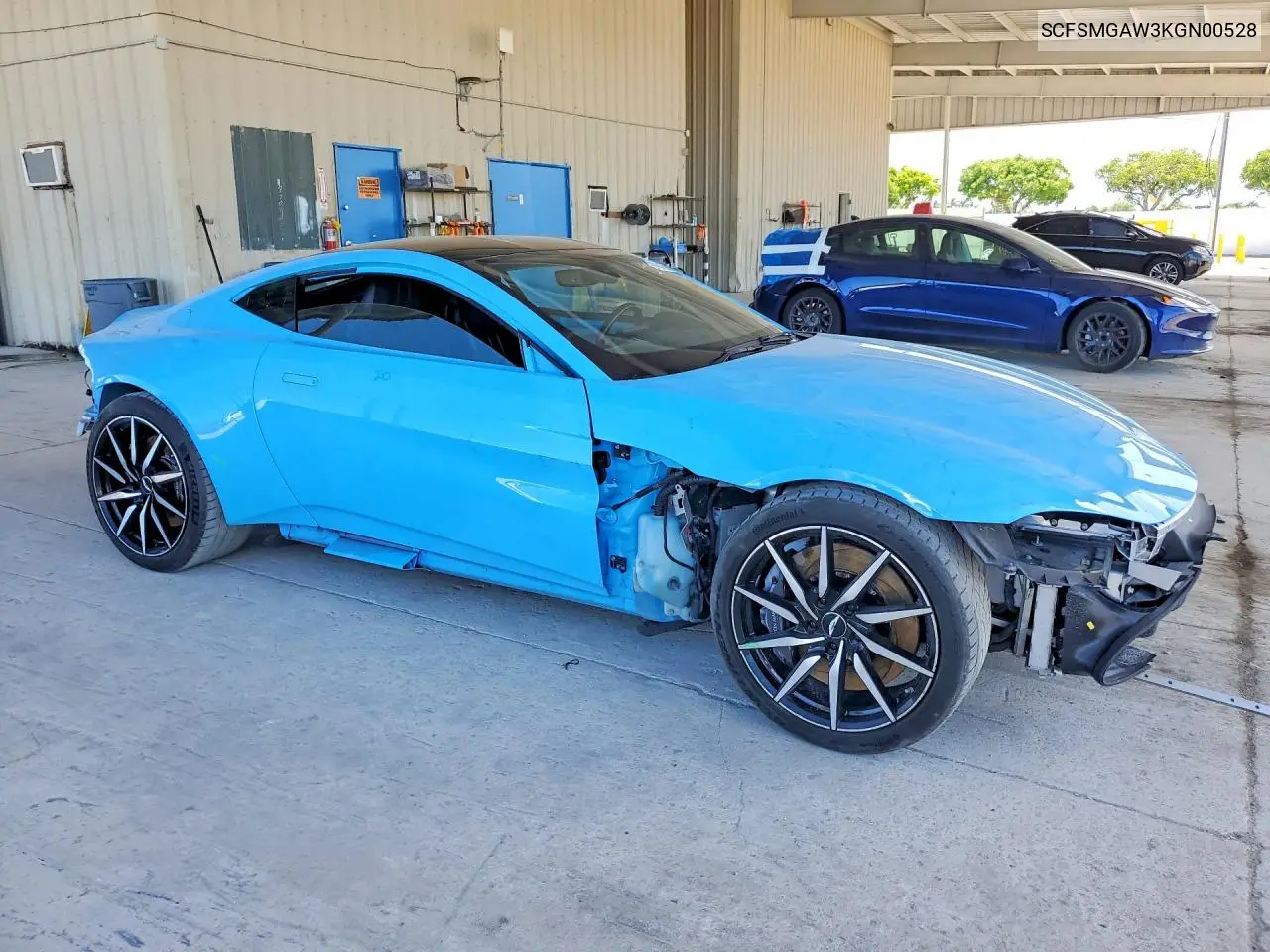 2019 Aston Martin Vantage VIN: SCFSMGAW3KGN00528 Lot: 57941216
