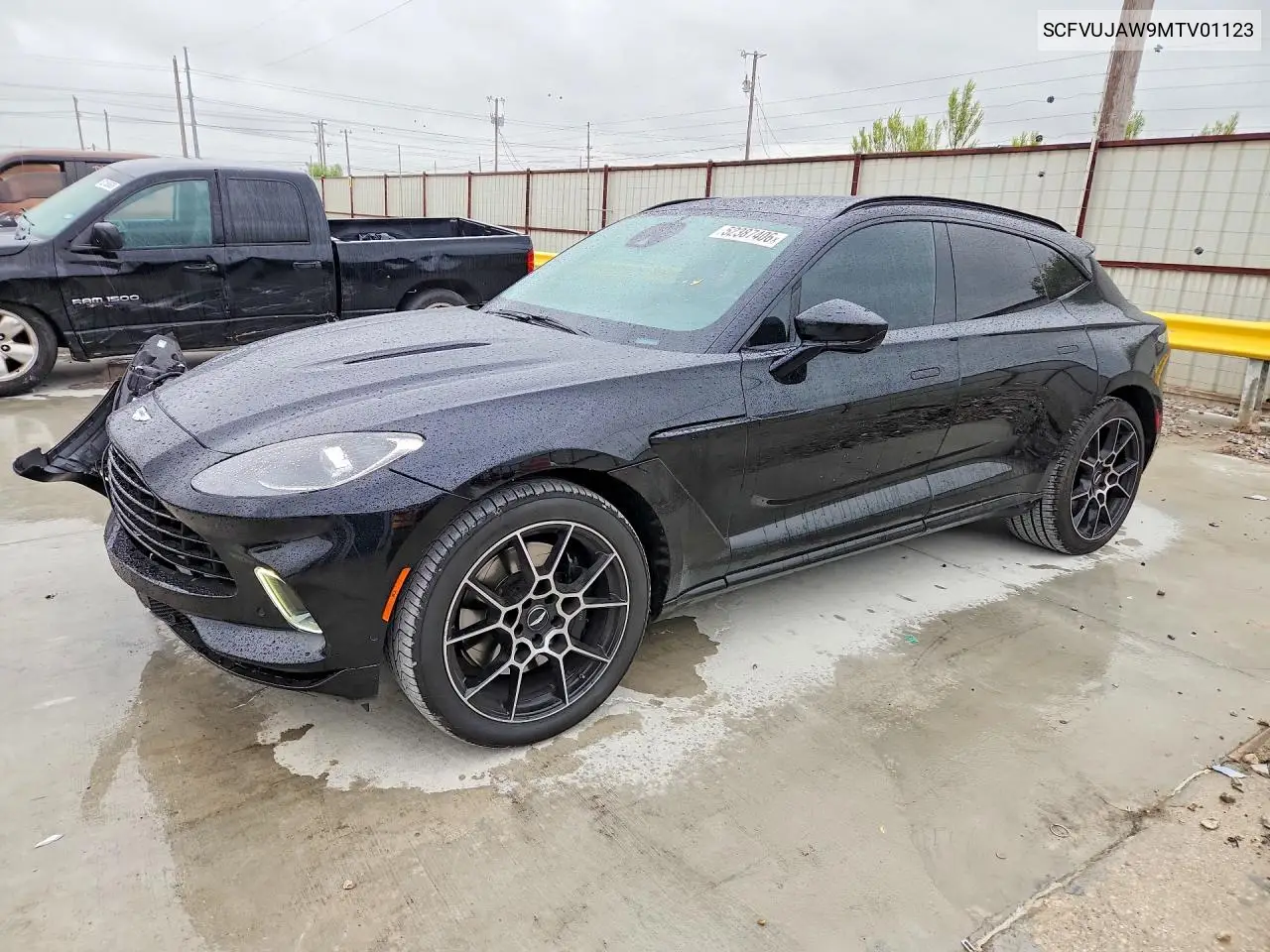 2021 Aston Martin Dbx VIN: SCFVUJAW9MTV01123 Lot: 52387406