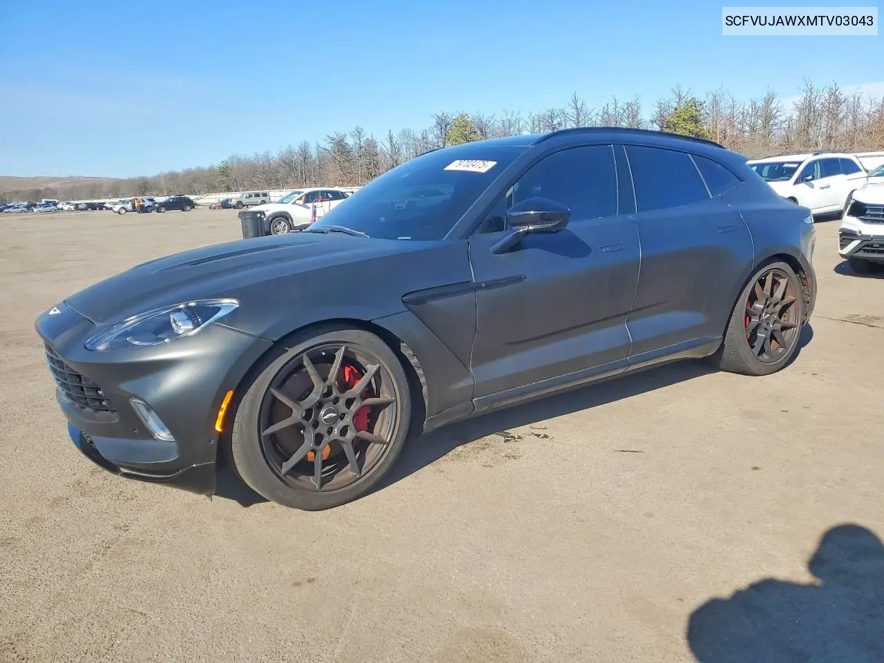 2021 Aston Martin Dbx VIN: SCFVUJAWXMTV03043 Lot: 79703475