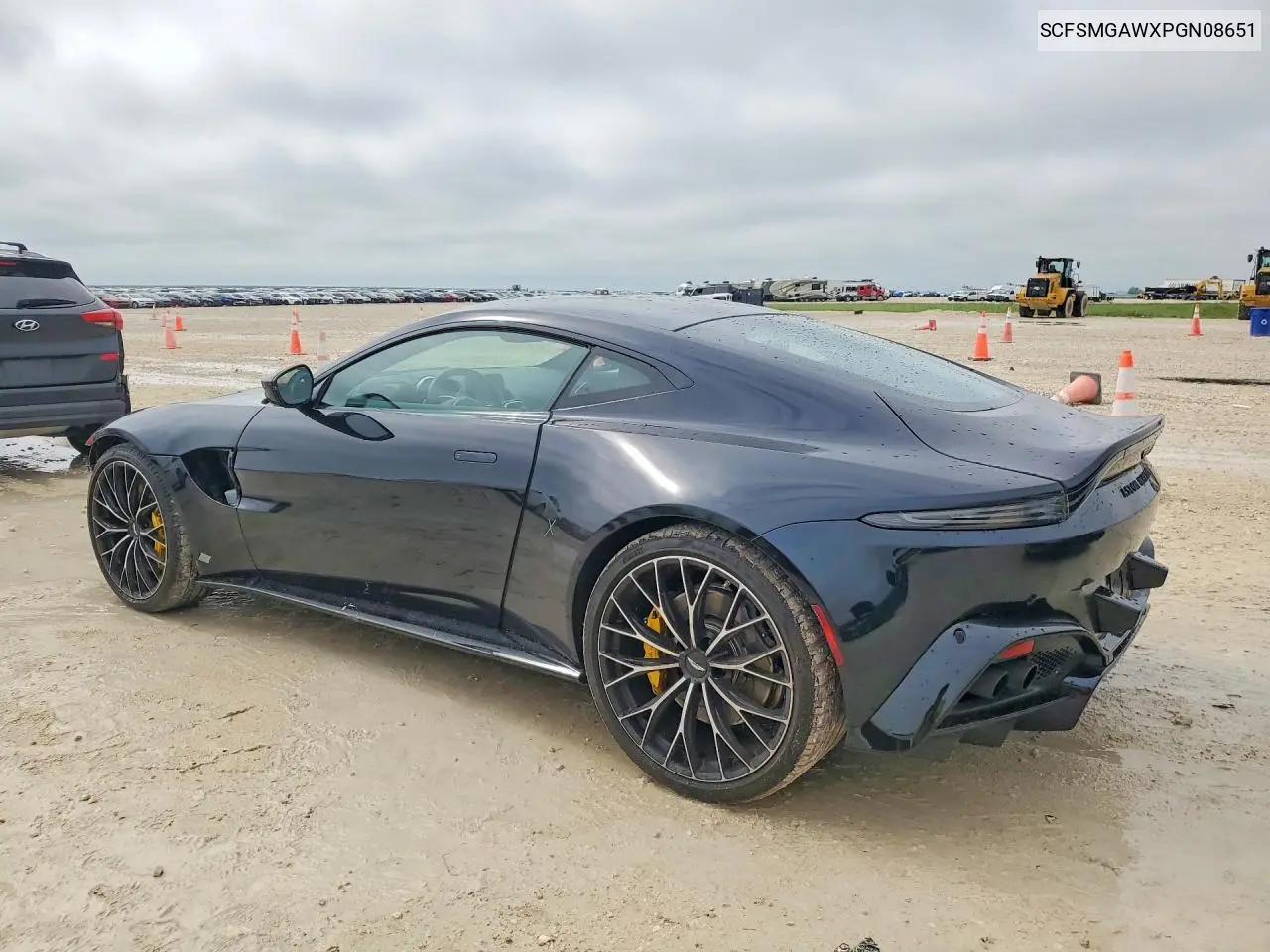 2023 Aston Martin Vantage VIN: SCFSMGAWXPGN08651 Lot: 51834676