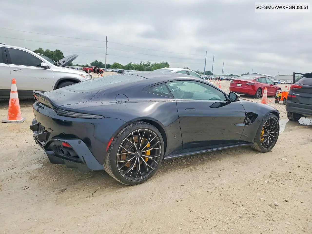 2023 Aston Martin Vantage VIN: SCFSMGAWXPGN08651 Lot: 51834676