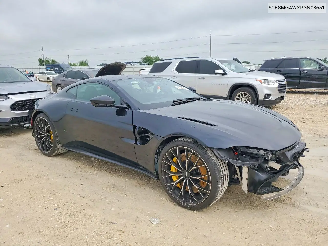 2023 Aston Martin Vantage VIN: SCFSMGAWXPGN08651 Lot: 51834676