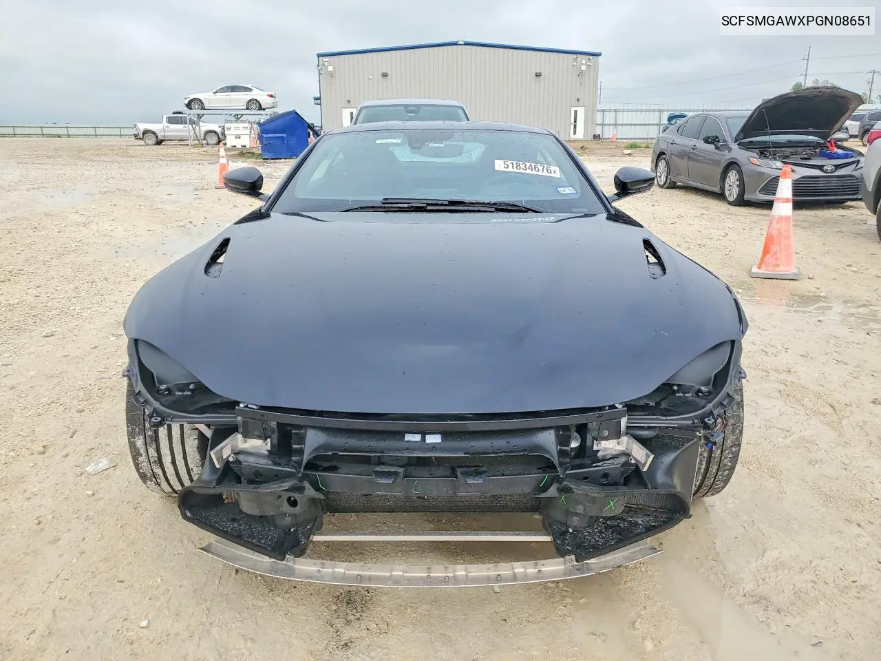 2023 Aston Martin Vantage VIN: SCFSMGAWXPGN08651 Lot: 51834676