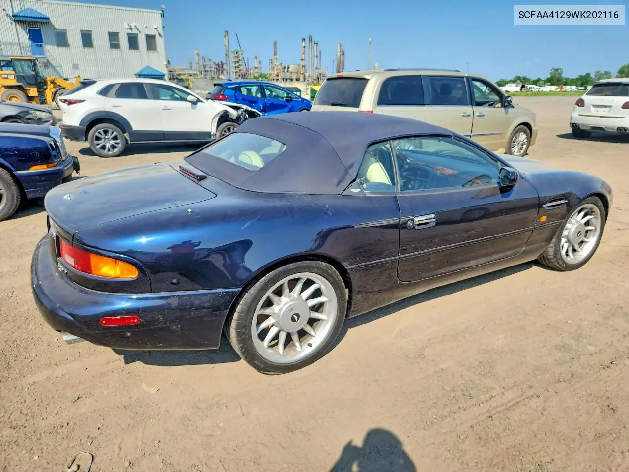 1998 Aston Martin Db7 VIN: SCFAA4129WK202116 Lot: 60026386