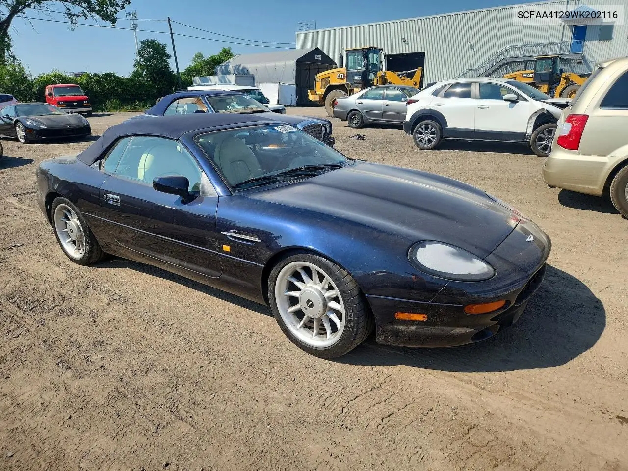 1998 Aston Martin Db7 VIN: SCFAA4129WK202116 Lot: 60026386