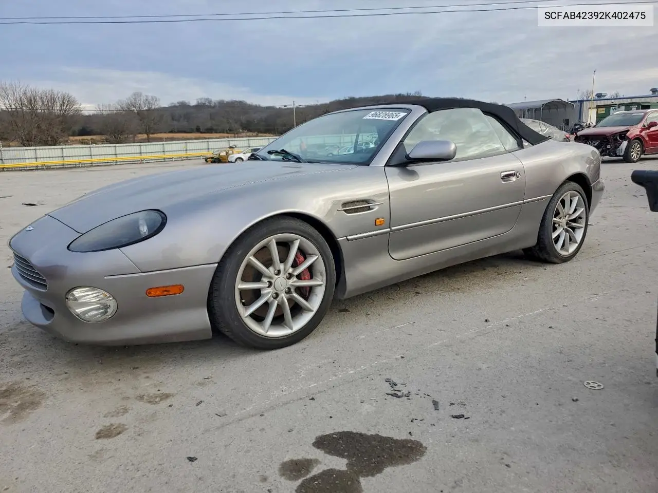2002 Aston Martin Db7 Vantage VIN: SCFAB42392K402475 Lot: 48308426