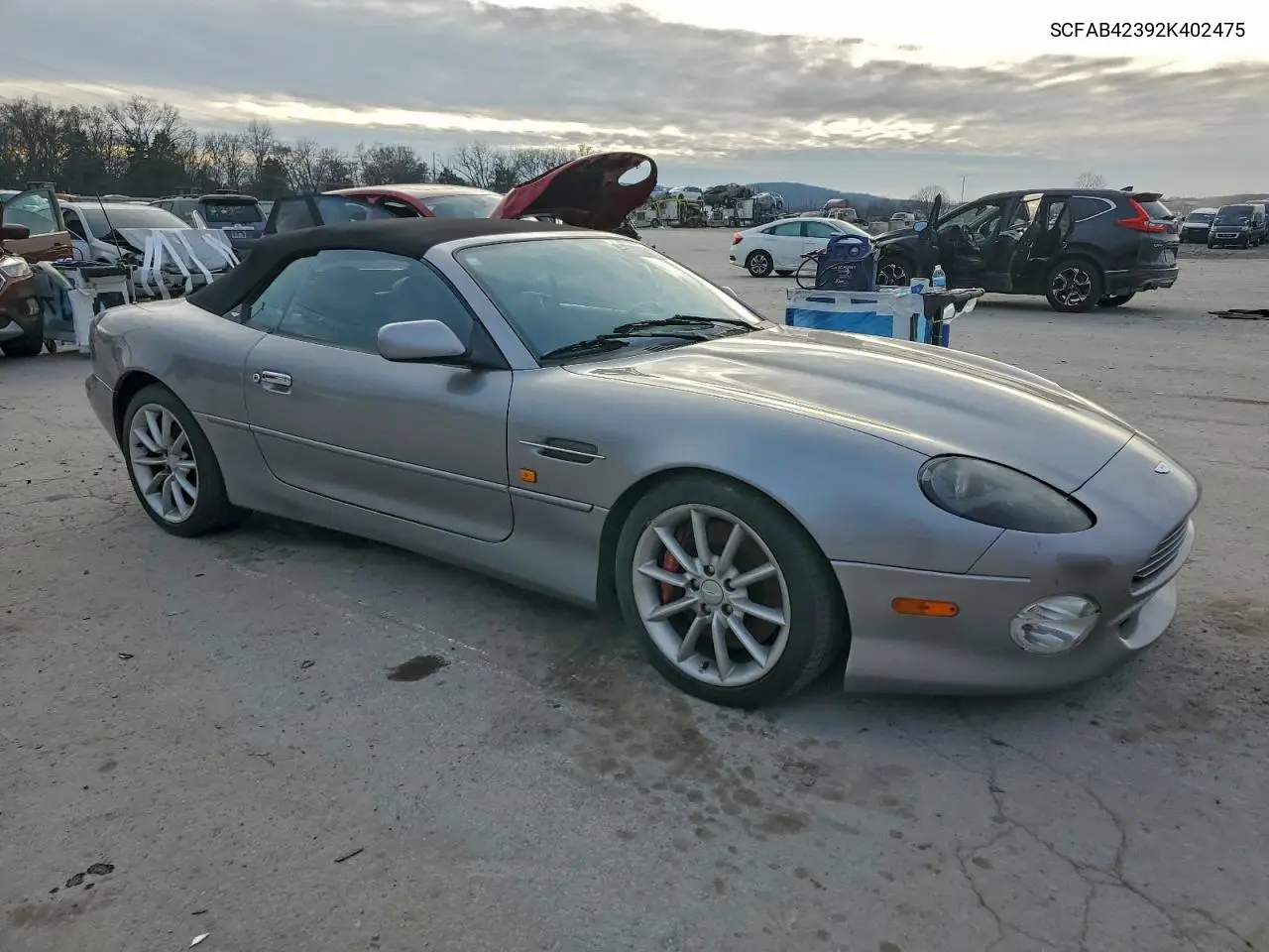 2002 Aston Martin Db7 Vantage VIN: SCFAB42392K402475 Lot: 48308426