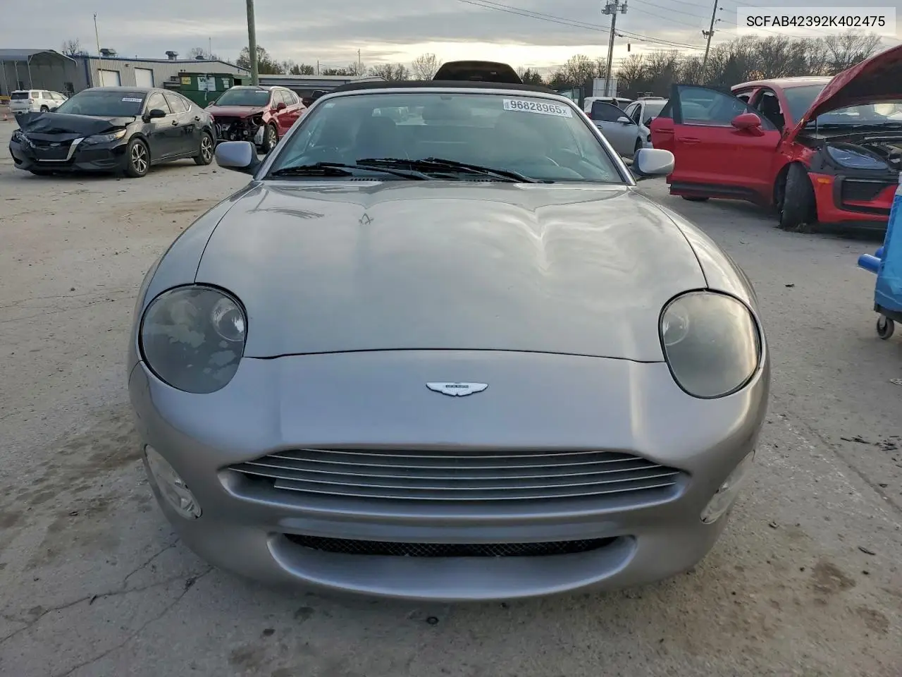 2002 Aston Martin Db7 Vantage VIN: SCFAB42392K402475 Lot: 48308426