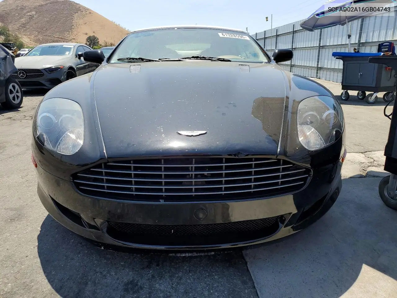 2006 Aston Martin Db9 Volante VIN: SCFAD02A16GB04743 Lot: 61328596