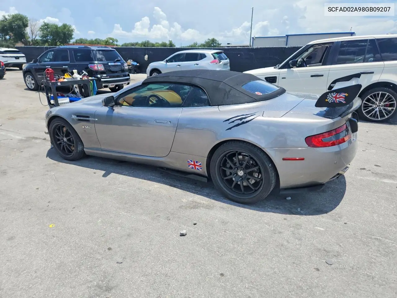2008 Aston Martin Db9 Volante VIN: SCFAD02A98GB09207 Lot: 58841556