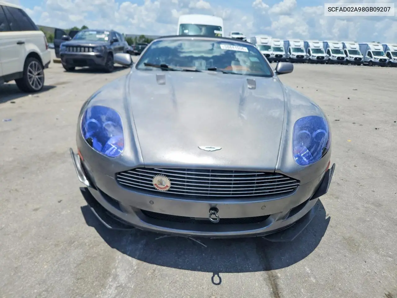 2008 Aston Martin Db9 Volante VIN: SCFAD02A98GB09207 Lot: 58841556
