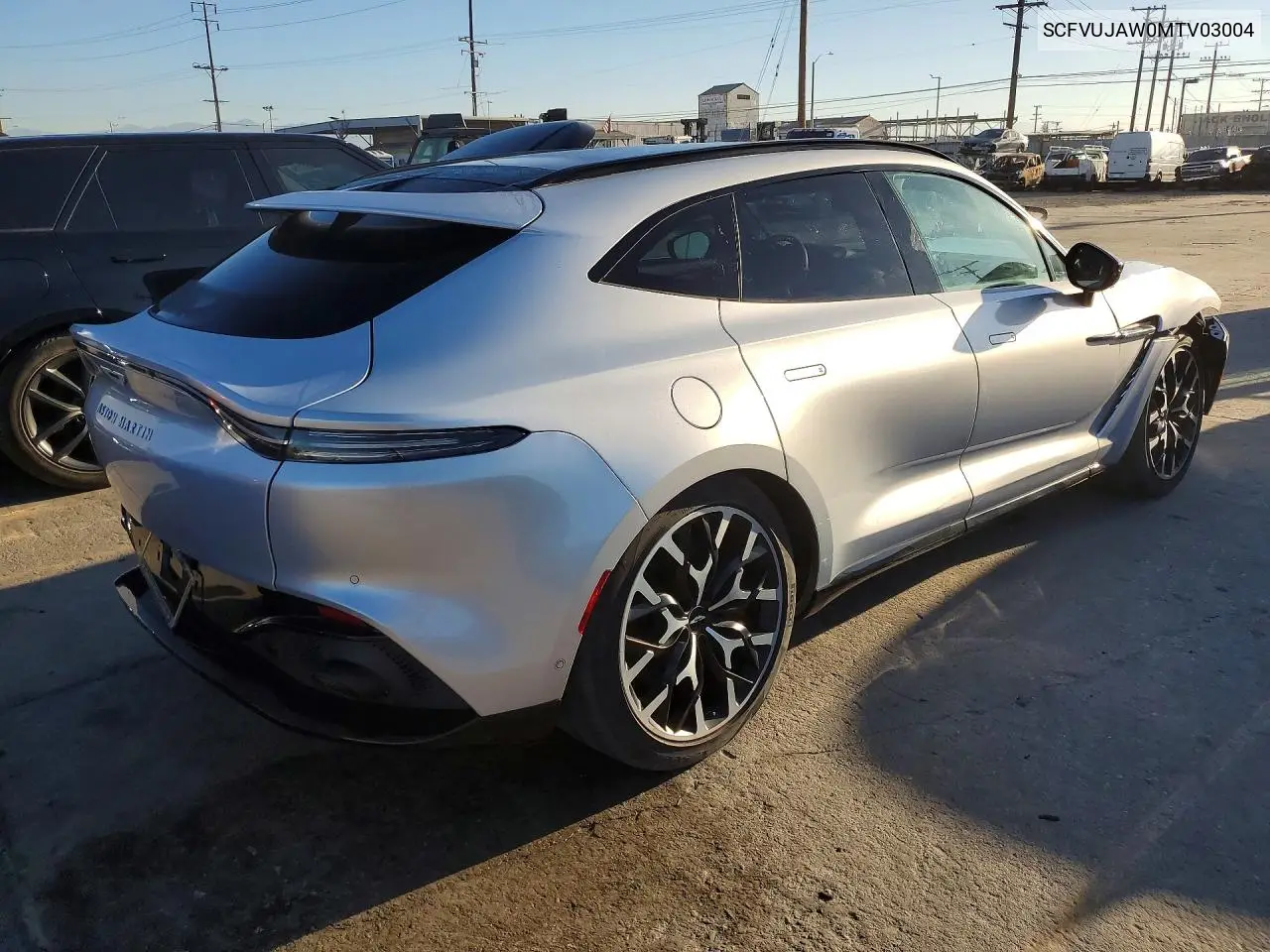 2021 Aston Martin Dbx VIN: SCFVUJAW0MTV03004 Lot: 46736816