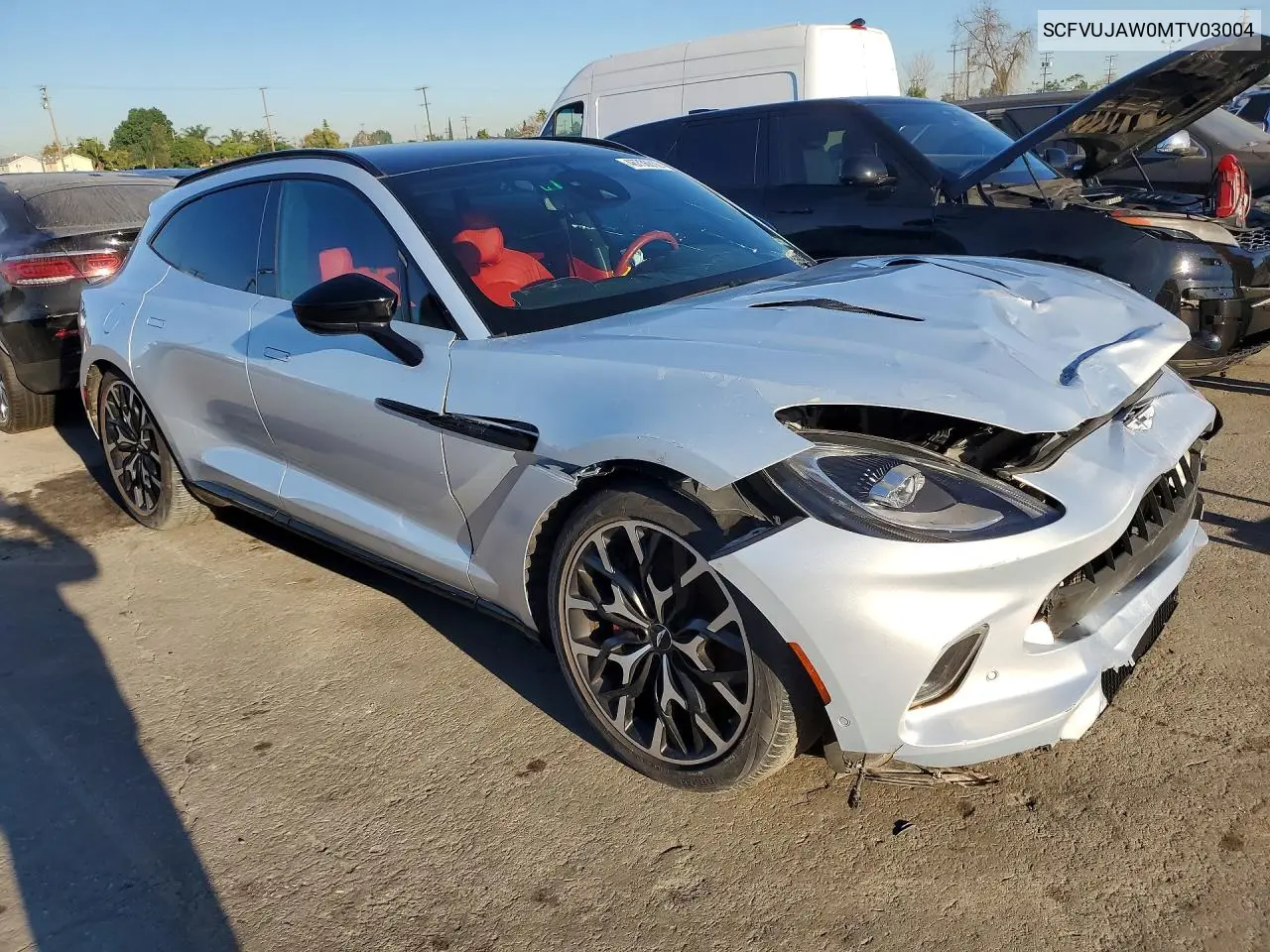 2021 Aston Martin Dbx VIN: SCFVUJAW0MTV03004 Lot: 46736816