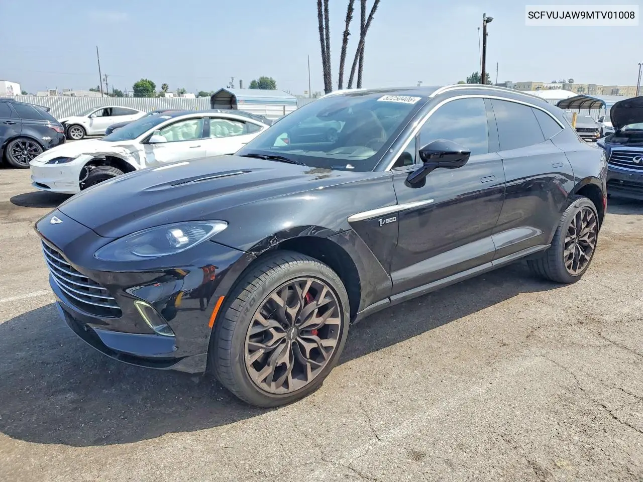 2021 Aston Martin Dbx VIN: SCFVUJAW9MTV01008 Lot: 52250406