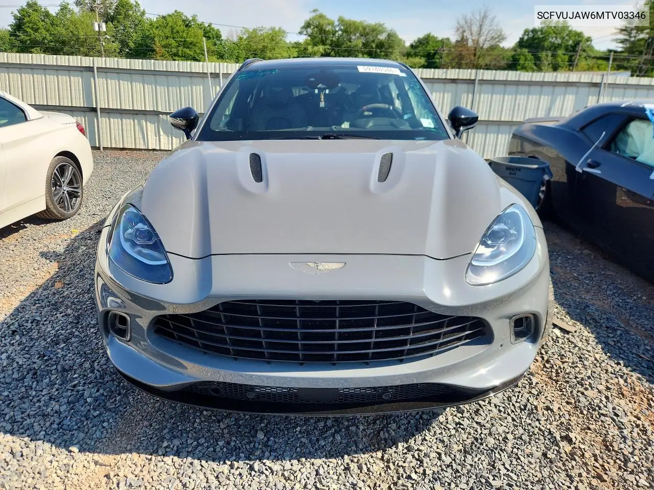 2021 Aston Martin Dbx VIN: SCFVUJAW6MTV03346 Lot: 59180546