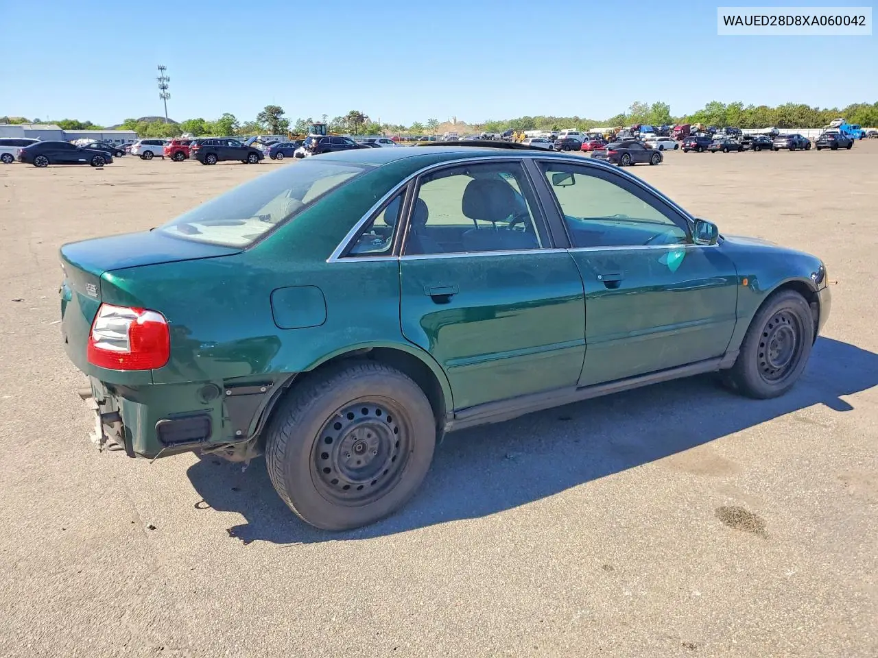 1999 Audi A4 2.8 Quattro VIN: WAUED28D8XA060042 Lot: 54788906