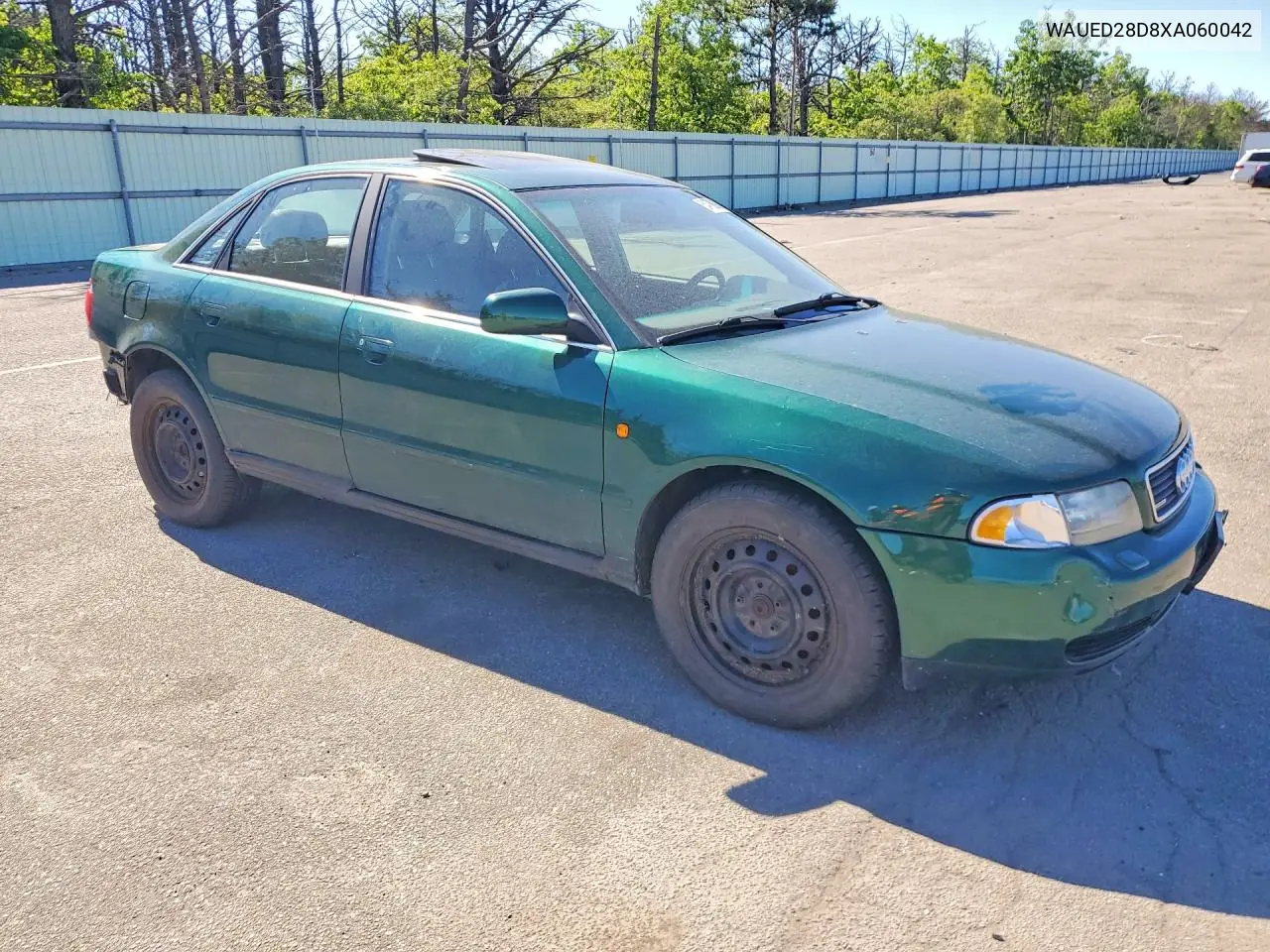 1999 Audi A4 2.8 Quattro VIN: WAUED28D8XA060042 Lot: 54788906