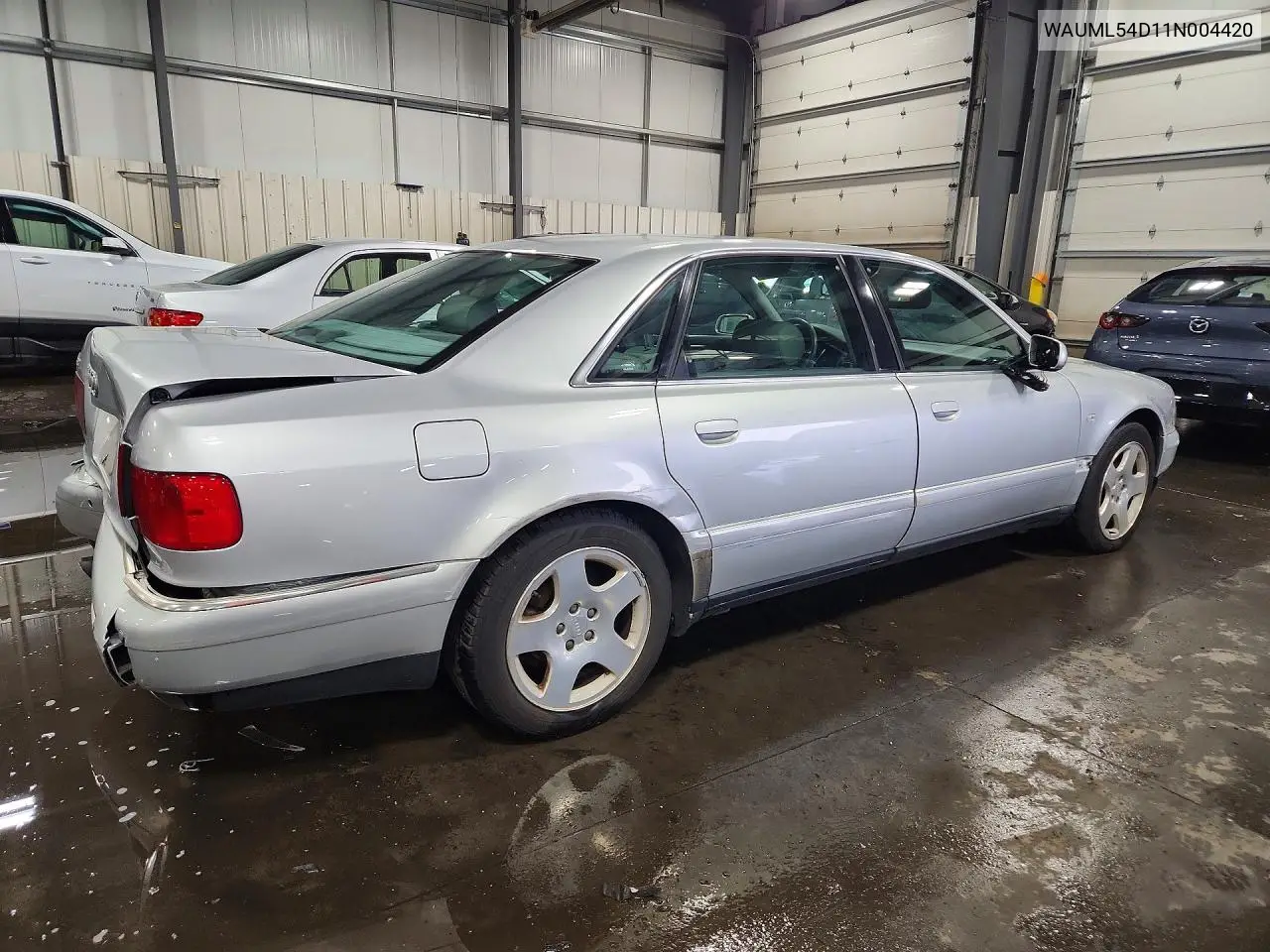 2001 Audi A8 L Quattro VIN: WAUML54D11N004420 Lot: 54792026