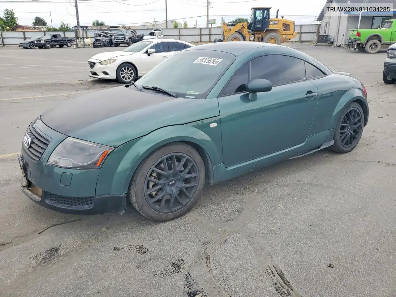 2001 Audi Tt Quattro VIN: TRUWX28N811034285 Lot: 56766956