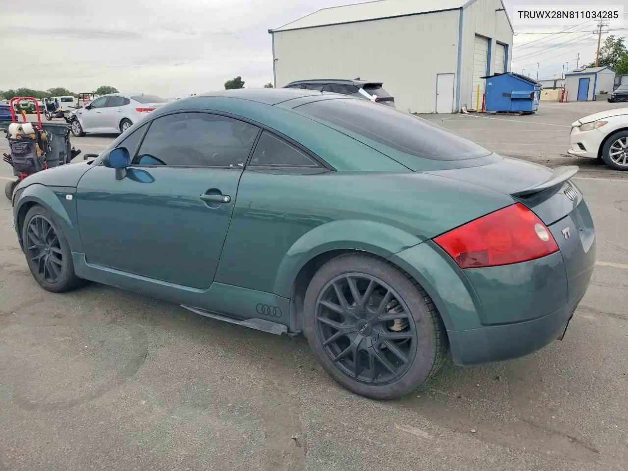 2001 Audi Tt Quattro VIN: TRUWX28N811034285 Lot: 56766956