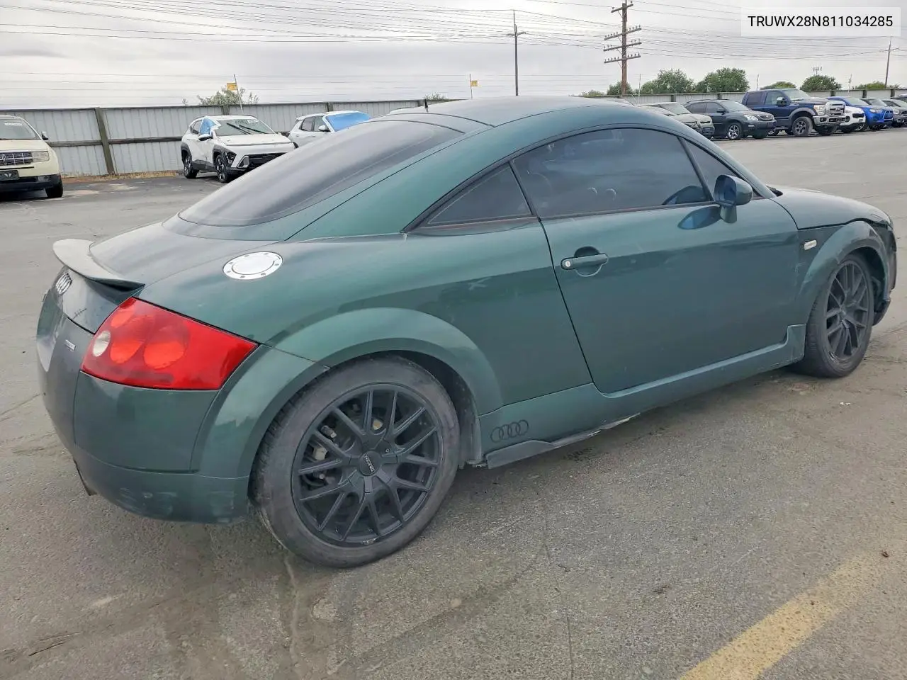 2001 Audi Tt Quattro VIN: TRUWX28N811034285 Lot: 56766956