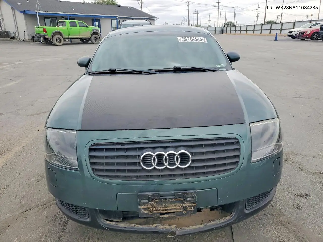 2001 Audi Tt Quattro VIN: TRUWX28N811034285 Lot: 56766956