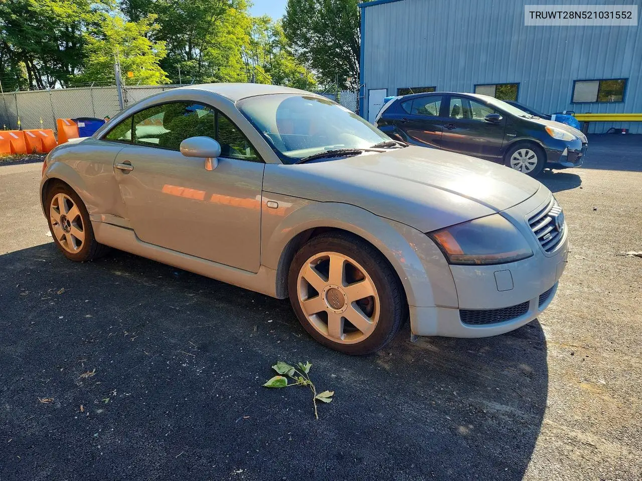 2002 Audi Tt Quattro VIN: TRUWT28N521031552 Lot: 56549146