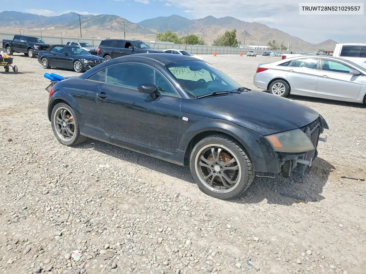 2002 Audi Tt Quattro VIN: TRUWT28N521029557 Lot: 59724446
