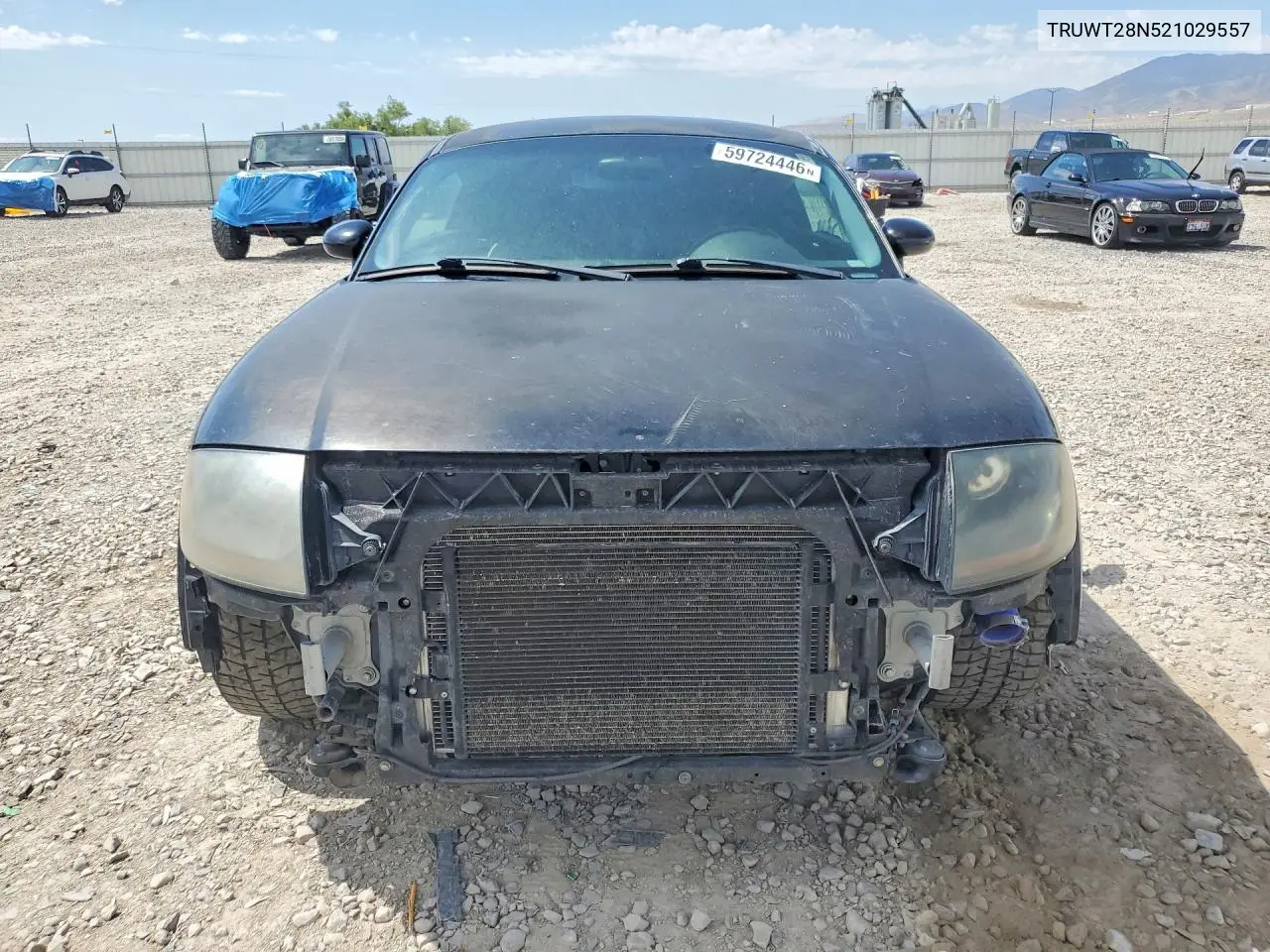 2002 Audi Tt Quattro VIN: TRUWT28N521029557 Lot: 59724446