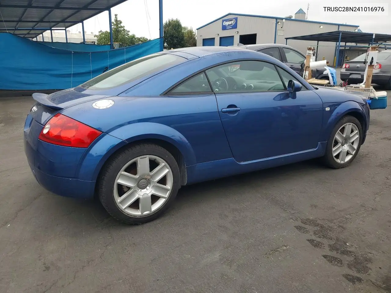 2004 Audi Tt VIN: TRUSC28N241016976 Lot: 57766646