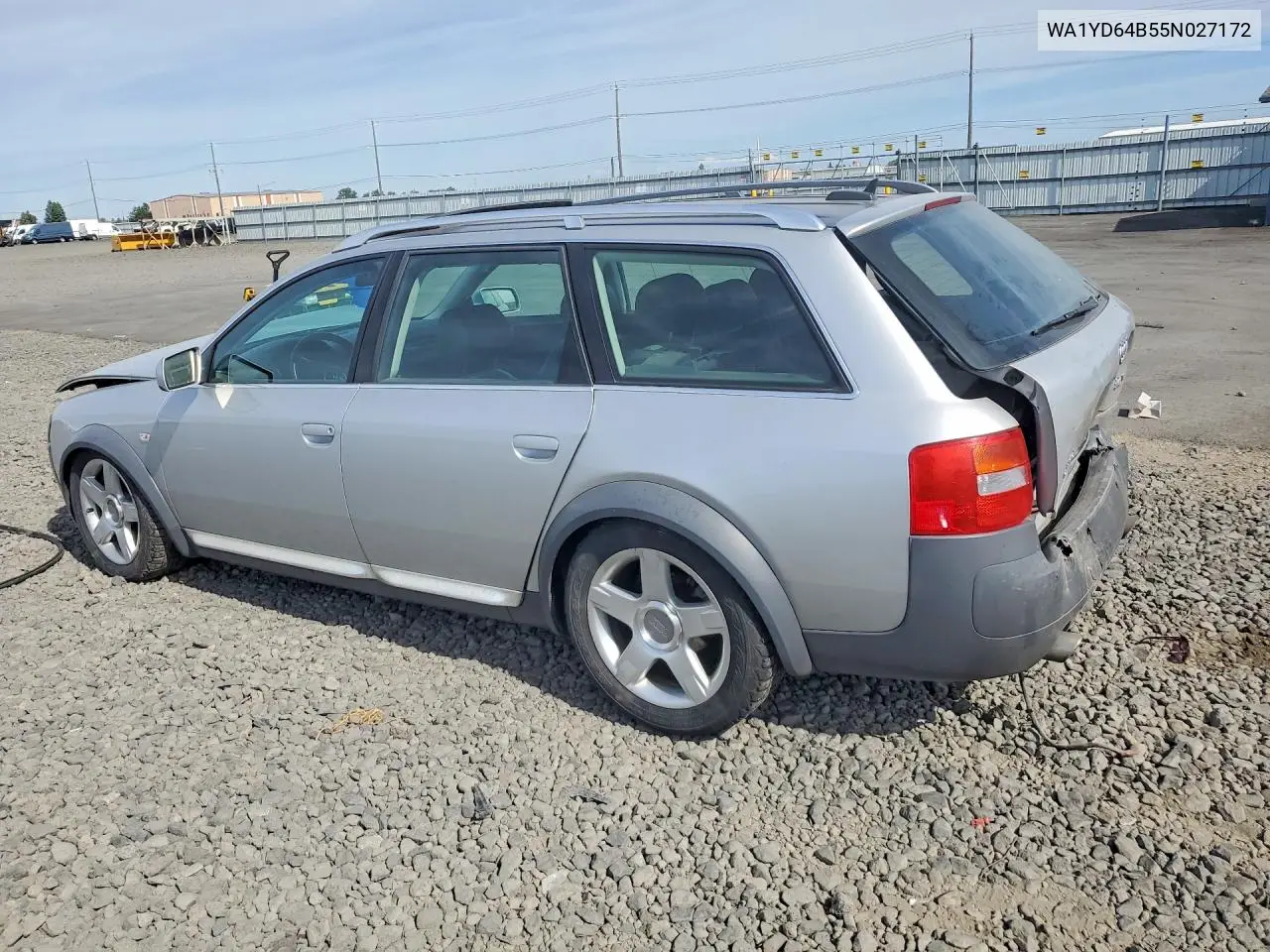 2005 Audi Allroad VIN: WA1YD64B55N027172 Lot: 58069976
