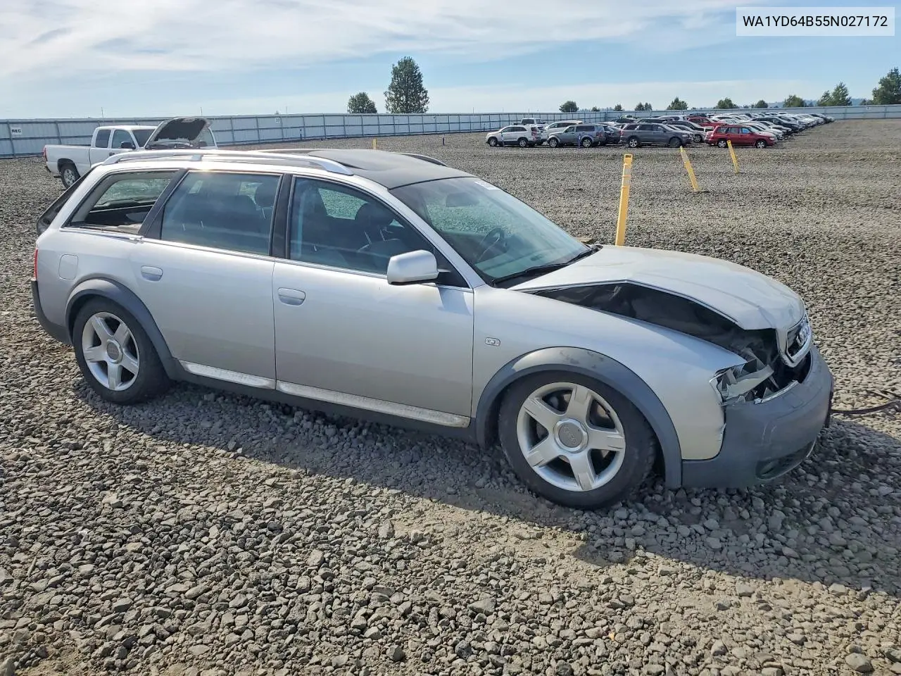 2005 Audi Allroad VIN: WA1YD64B55N027172 Lot: 58069976
