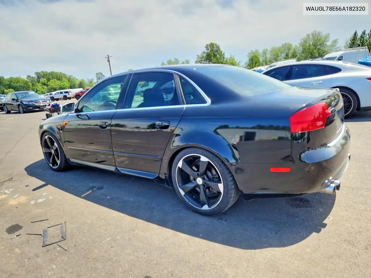 2006 Audi S4 Quattro VIN: WAUGL78E66A182320 Lot: 55558286