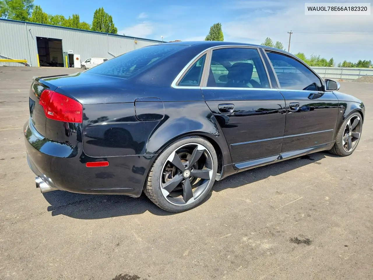 2006 Audi S4 Quattro VIN: WAUGL78E66A182320 Lot: 55558286
